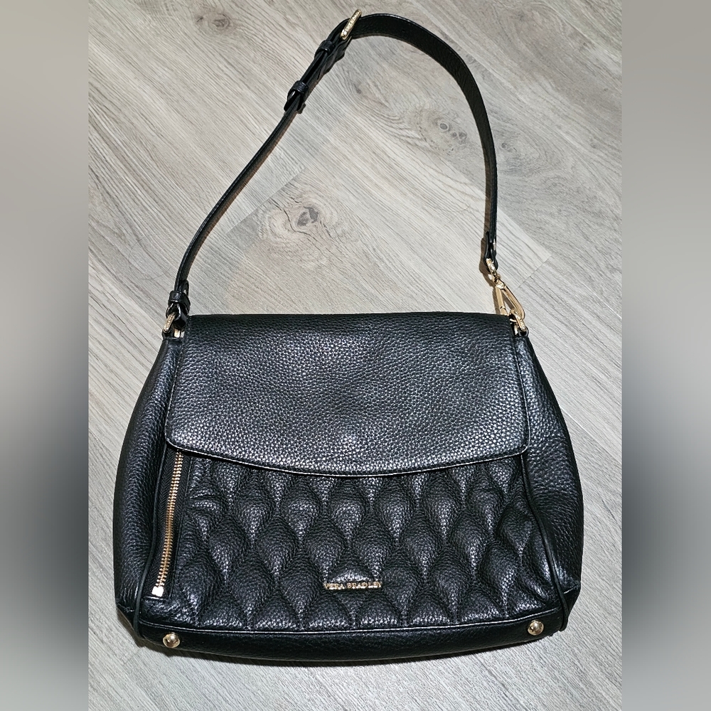 VERA BRADLEY Quilted Leather Bag
